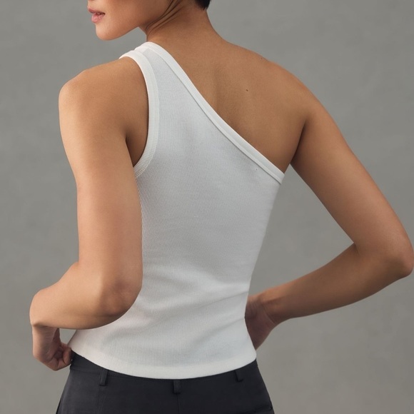 NWT Pilcro Ribbed One Shoulder Top - Picture 11 of 14